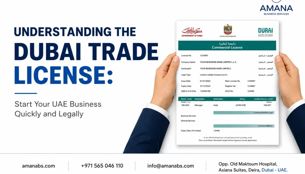 Dubai trade license types, costs and application requirements