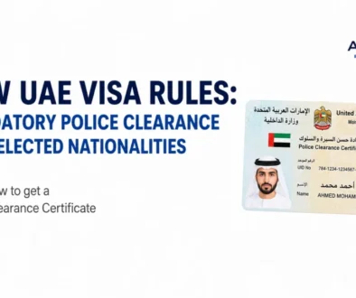 UAE visa PCC requirements 2026, document requirements and application process