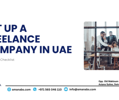 Step-by-step guide to setting up a freelance company in UAE Free Zone LLC structure for freelance company in UAE Emirates ID and residency visa process for UAE freelance company setup