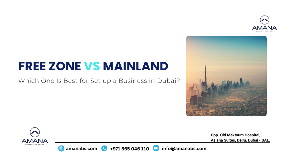 Consultant offering advice on freezone and mainland and getting a trade license in Dubai.