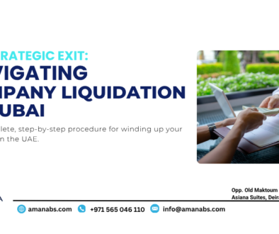 PRO consultant assisting with company liquidation and trade license cancellation in Dubai.