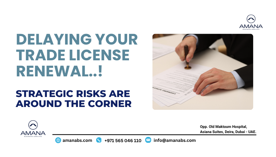 Business owner reviewing documents for Dubai trade license renewal with a PRO consultant.
