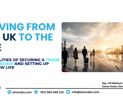 Amana business services professional PRO service assisting with a business license in Dubai
