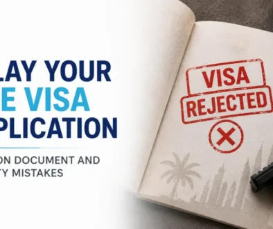 Common UAE visa rejection reasons and document errors