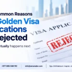 UAE Golden Visa application documents marked for review