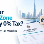 UAE free zone company reviewing corporate tax requirements