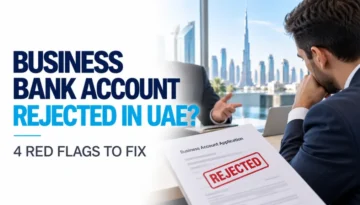 Business bank account rejected in UAE – four common red flags