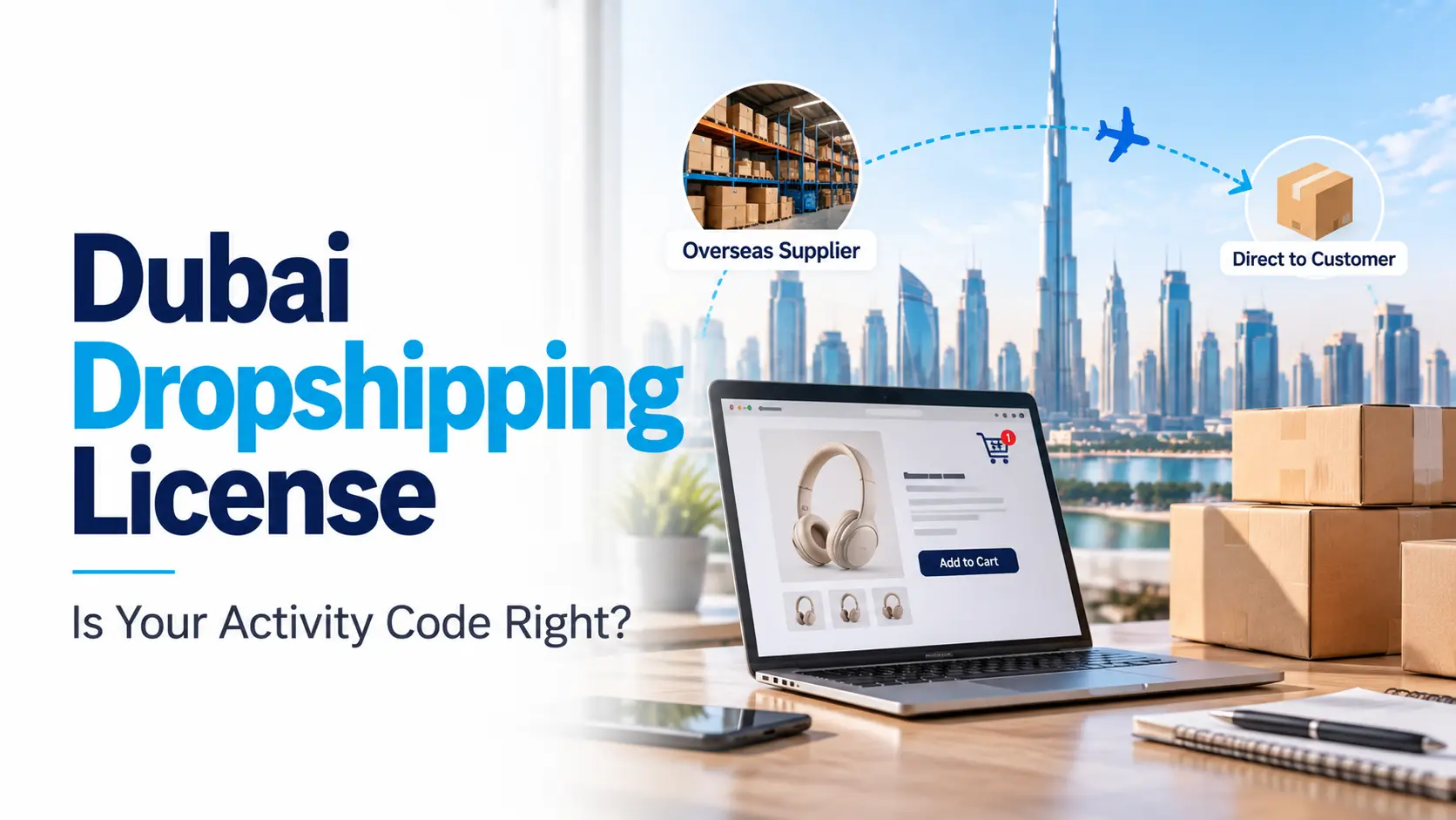 Your Dubai e-commerce license should reflect how your business actually fulfills customer orders.