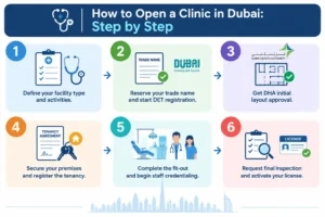 Healthcare investor planning a clinic setup in Dubai